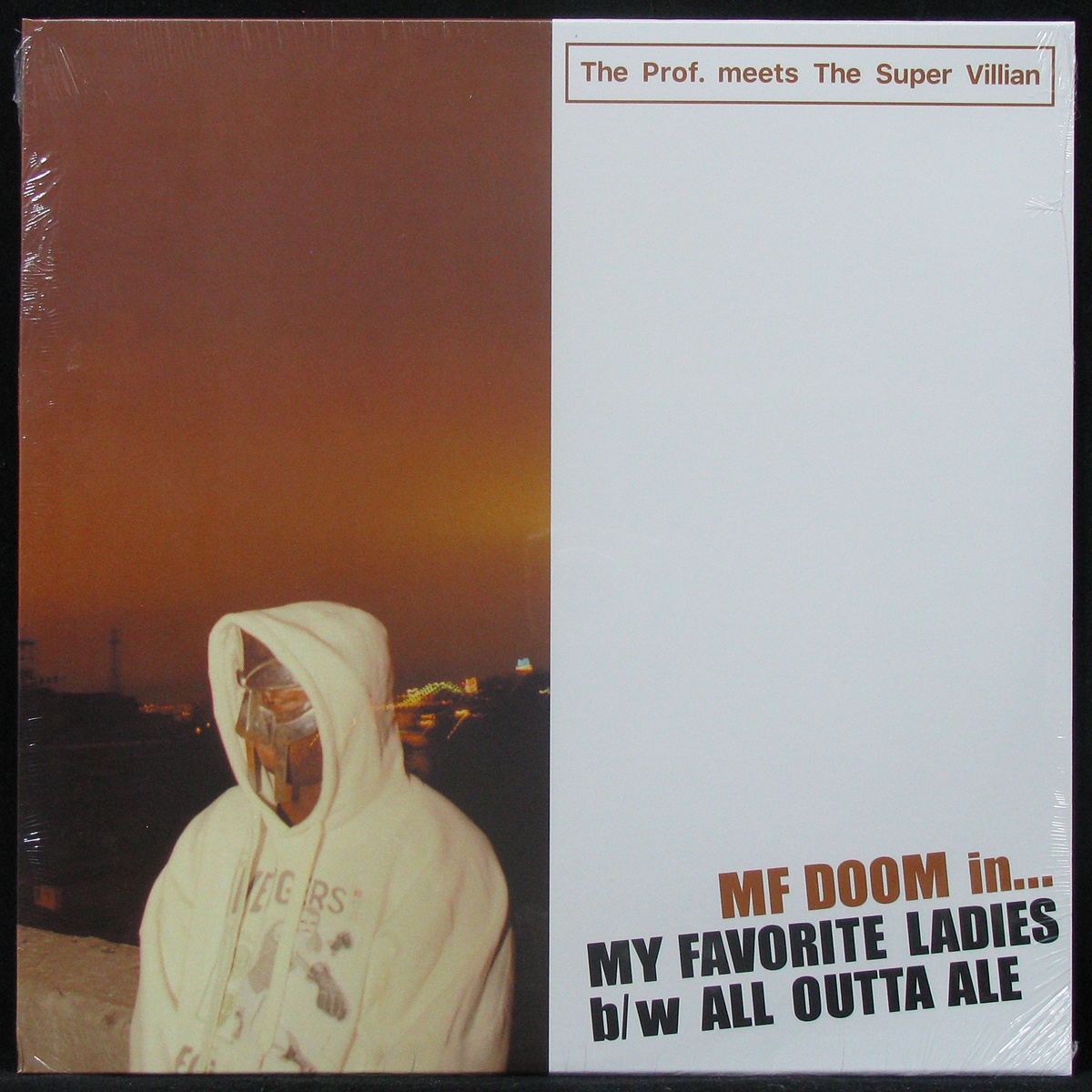 LP MF Doom / Prof. / Super Villain — My Favorite Ladies b/w All Outta Ale (maxi) фото