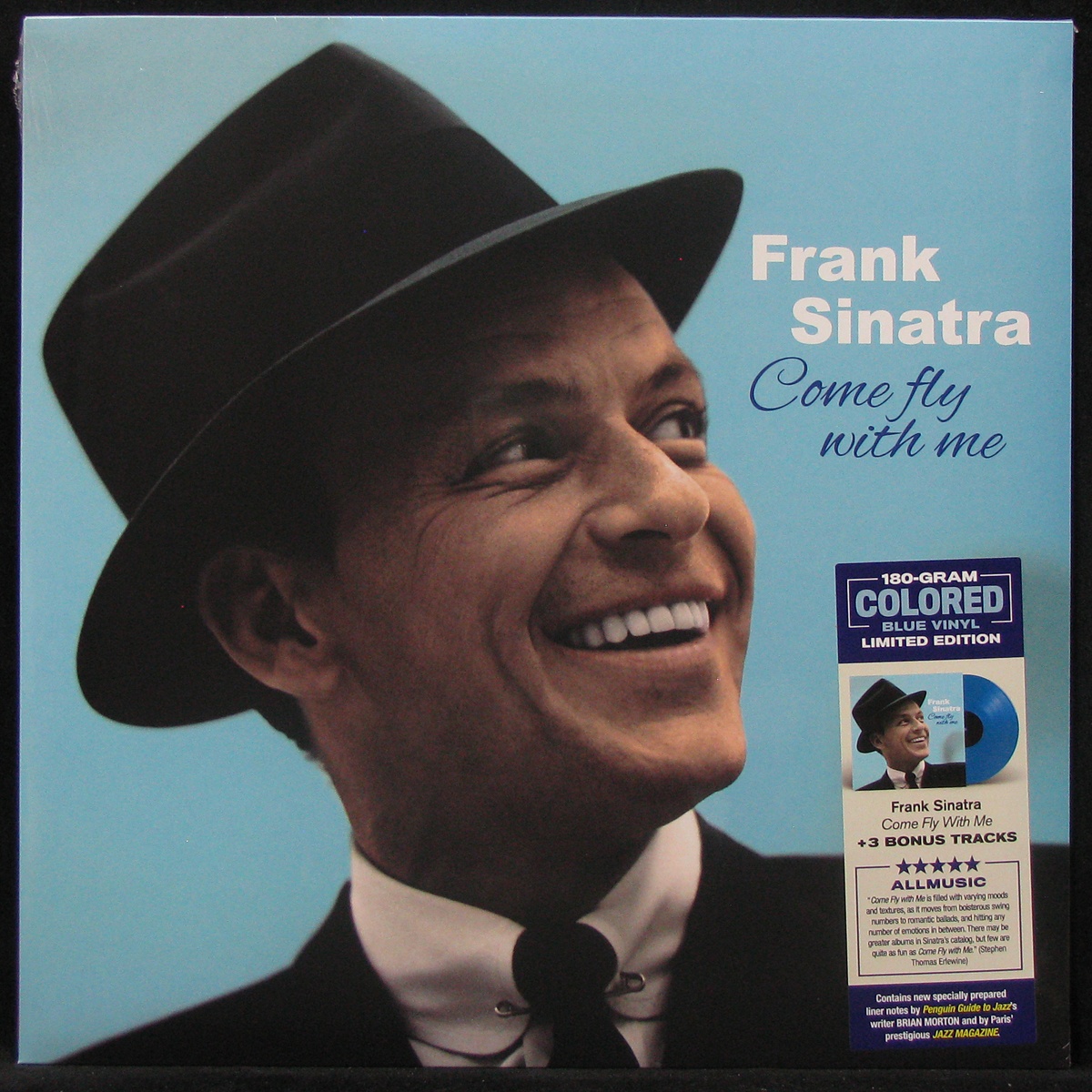 LP Frank Sinatra — Come Fly With Me (coloured vinyl) фото