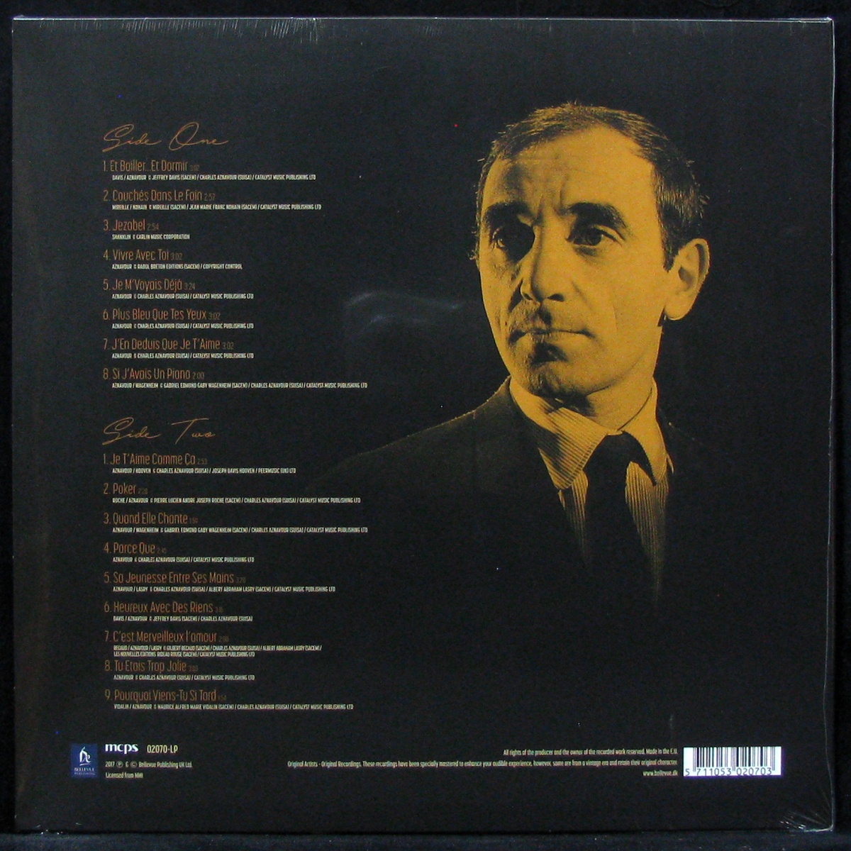 LP Charles Aznavour — Chansons Preferees фото 2