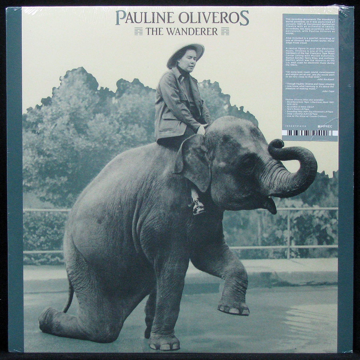 LP Pauline Oliveros — Wanderer фото