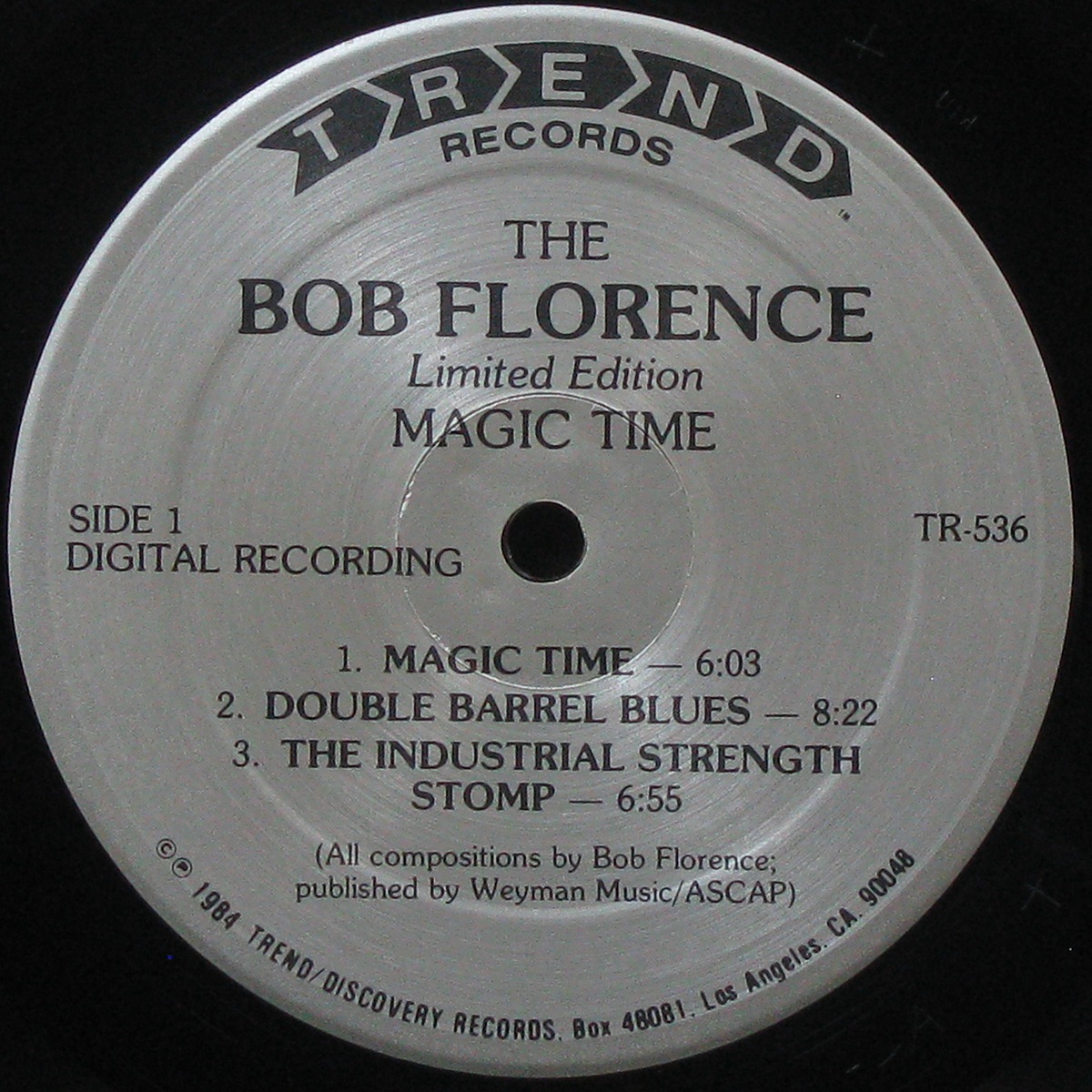 LP Bob Florence — Magic Time фото 2