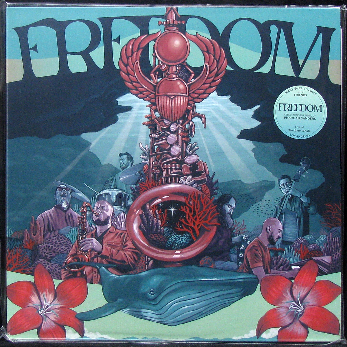 LP Mark De Clive-Lowe + V/A — Freedom (Celebrating The Music Of Pharoah Sanders) (2LP) фото