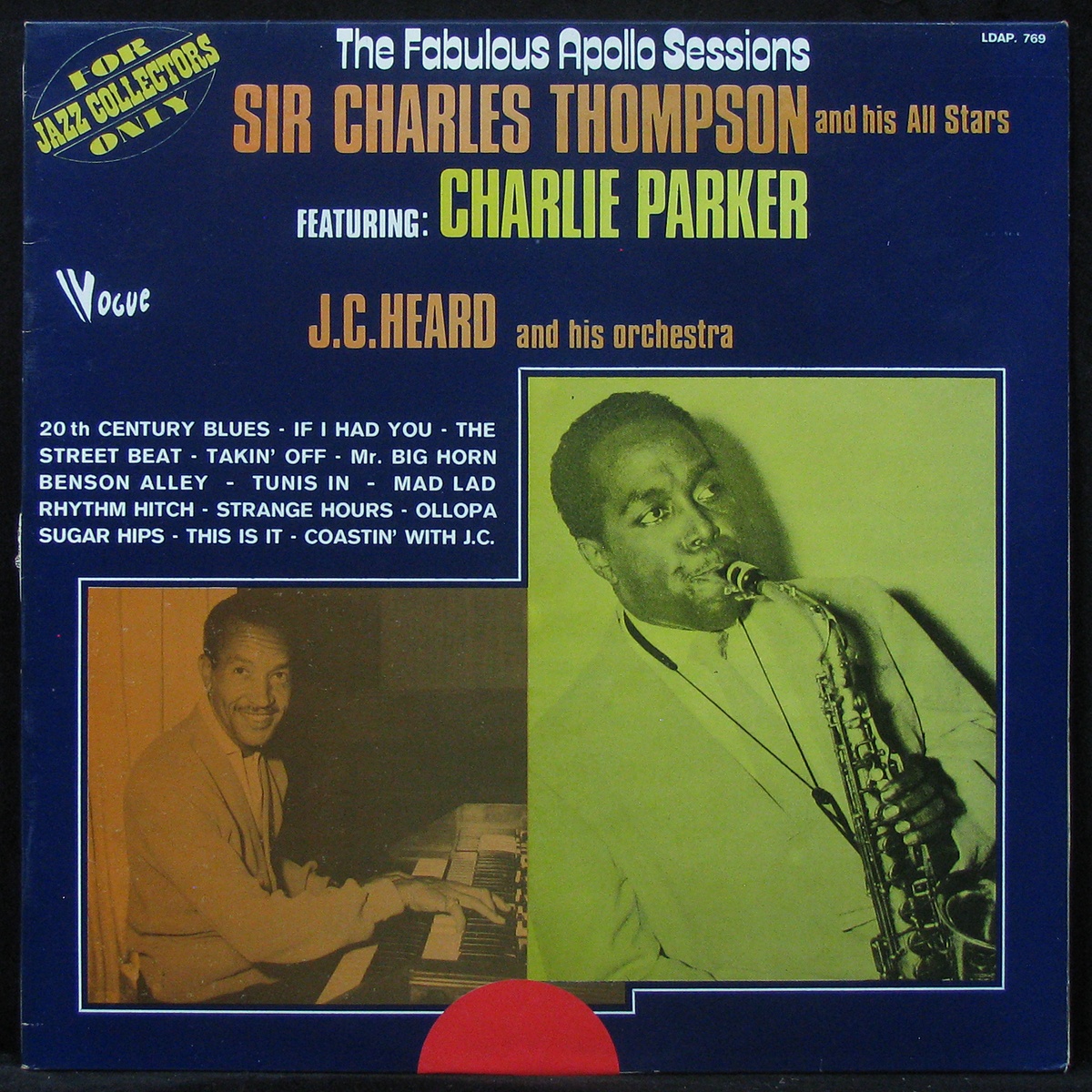 LP Sir Charles And His All Stars — Fabulous Apollo Sessions фото