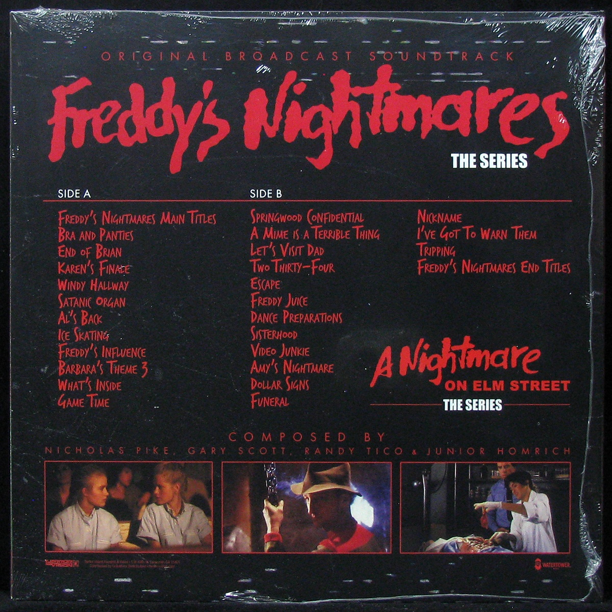 LP Soundtrack — Freddy's Nightmares The Series (coloured vinyl) фото 2