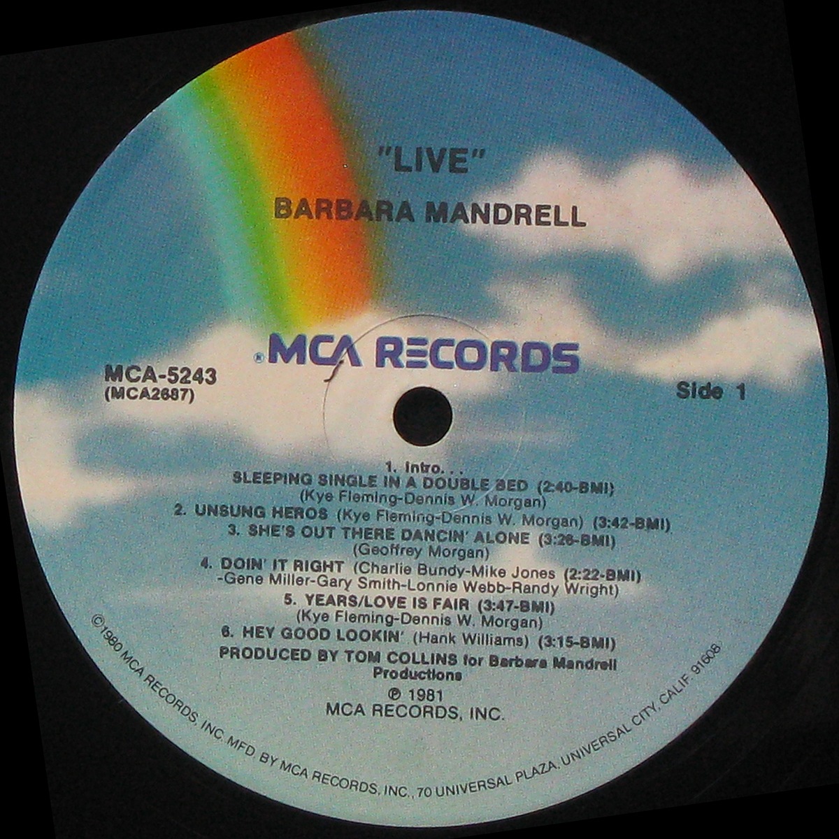 LP Barbara Mandrell — Live фото 2