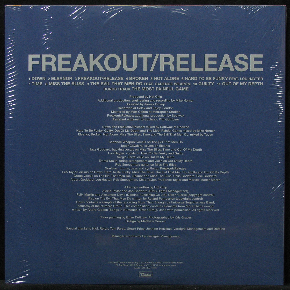 LP Hot Chip — Freakout/Release (2LP, coloured vinyl) фото 2
