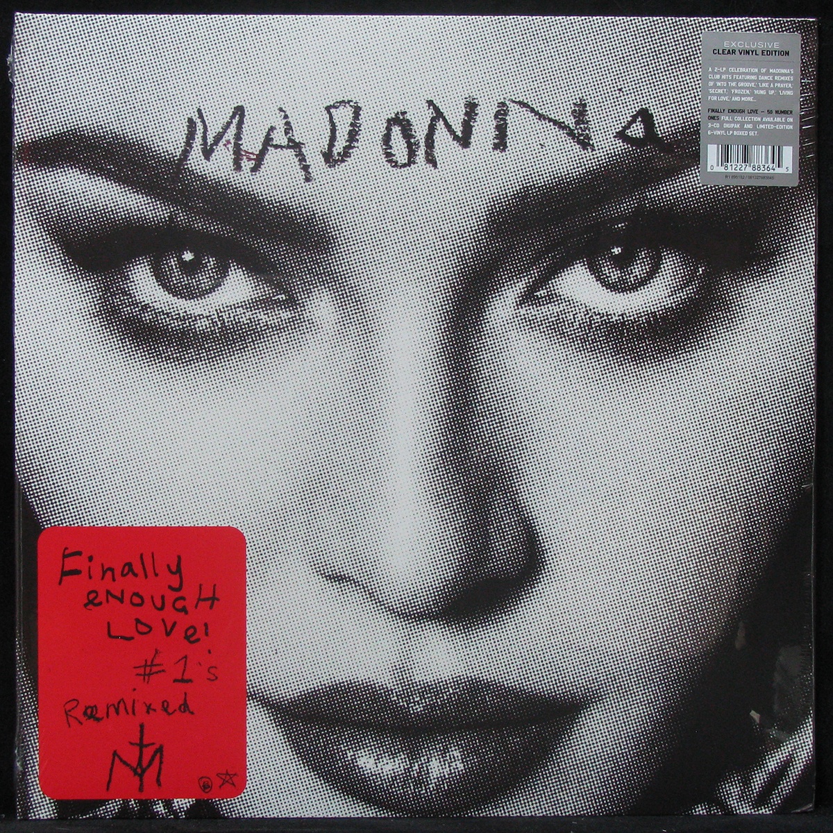 LP Madonna — Finally Enough Love (2LP, clear vinyl) фото