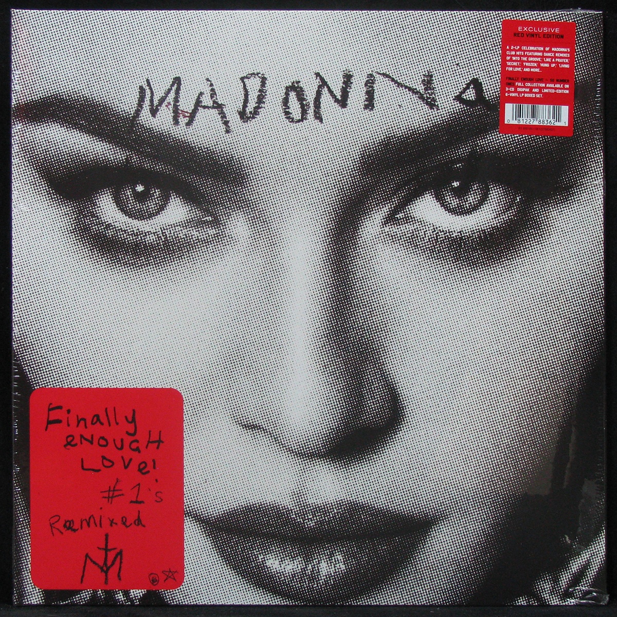 LP Madonna — Finally Enough Love (2LP, red vinyl) фото