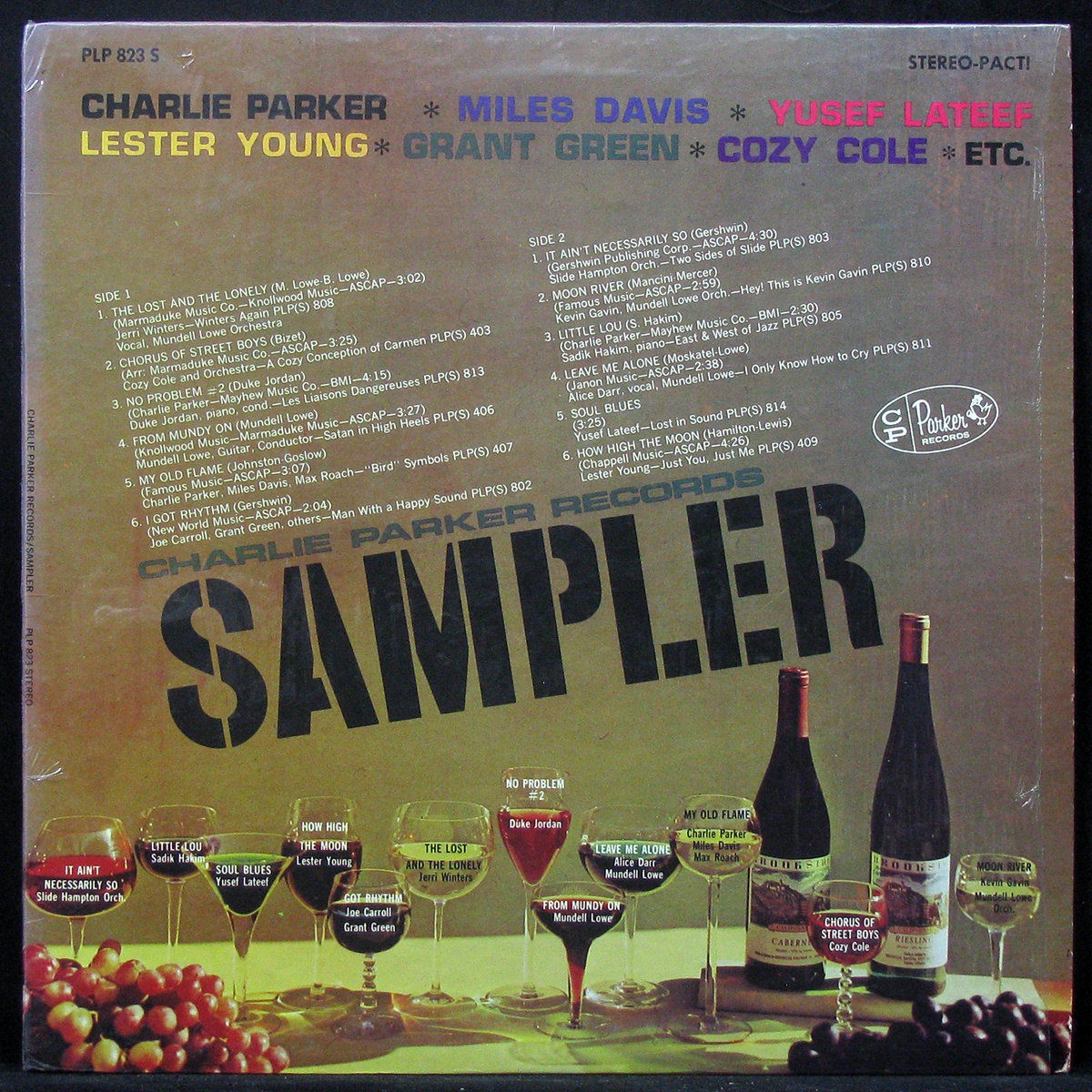 LP V/A — Charlie Parker Record Sampler фото