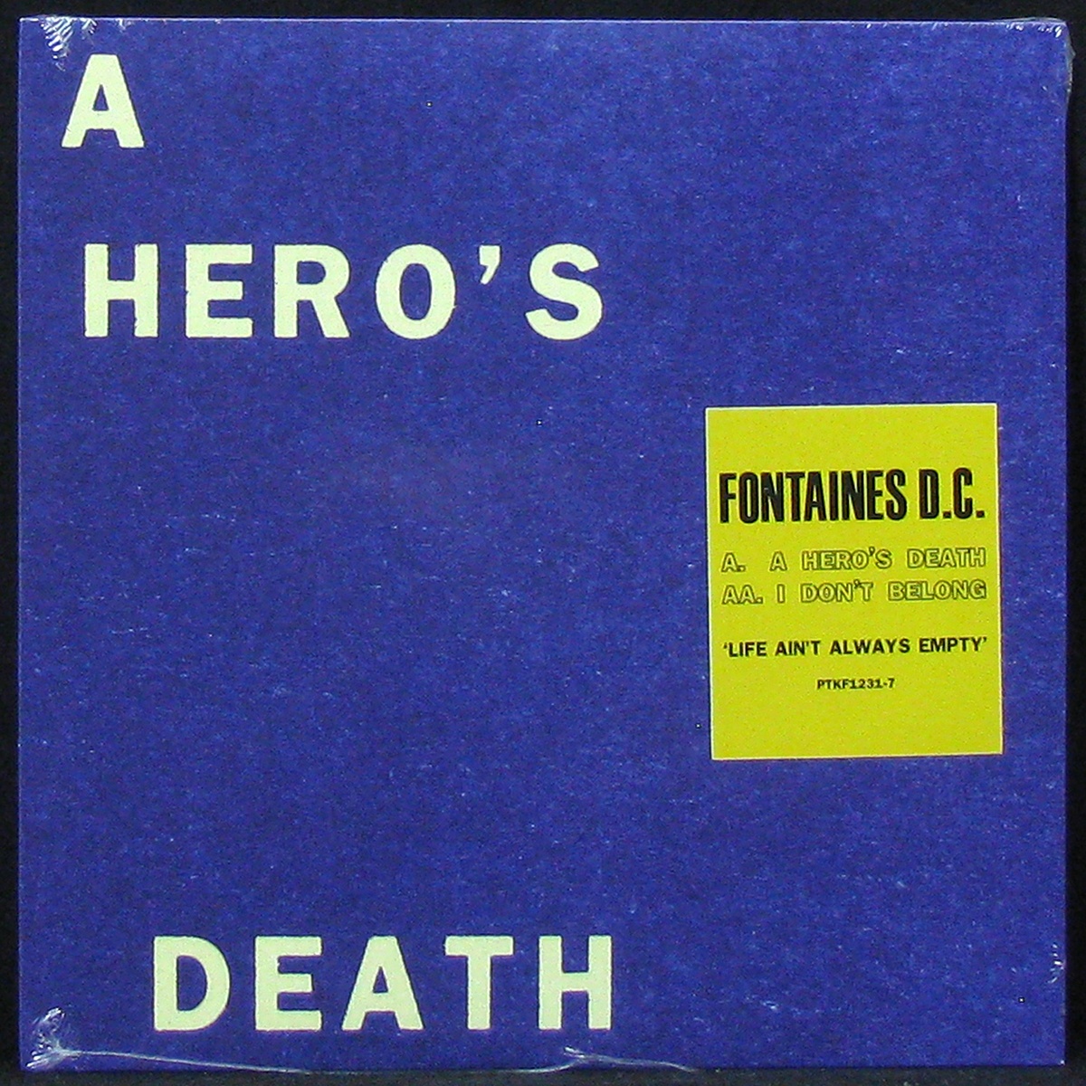 LP Fontaines D.C. — A Hero’s Death / I Don’t Belong (single) фото