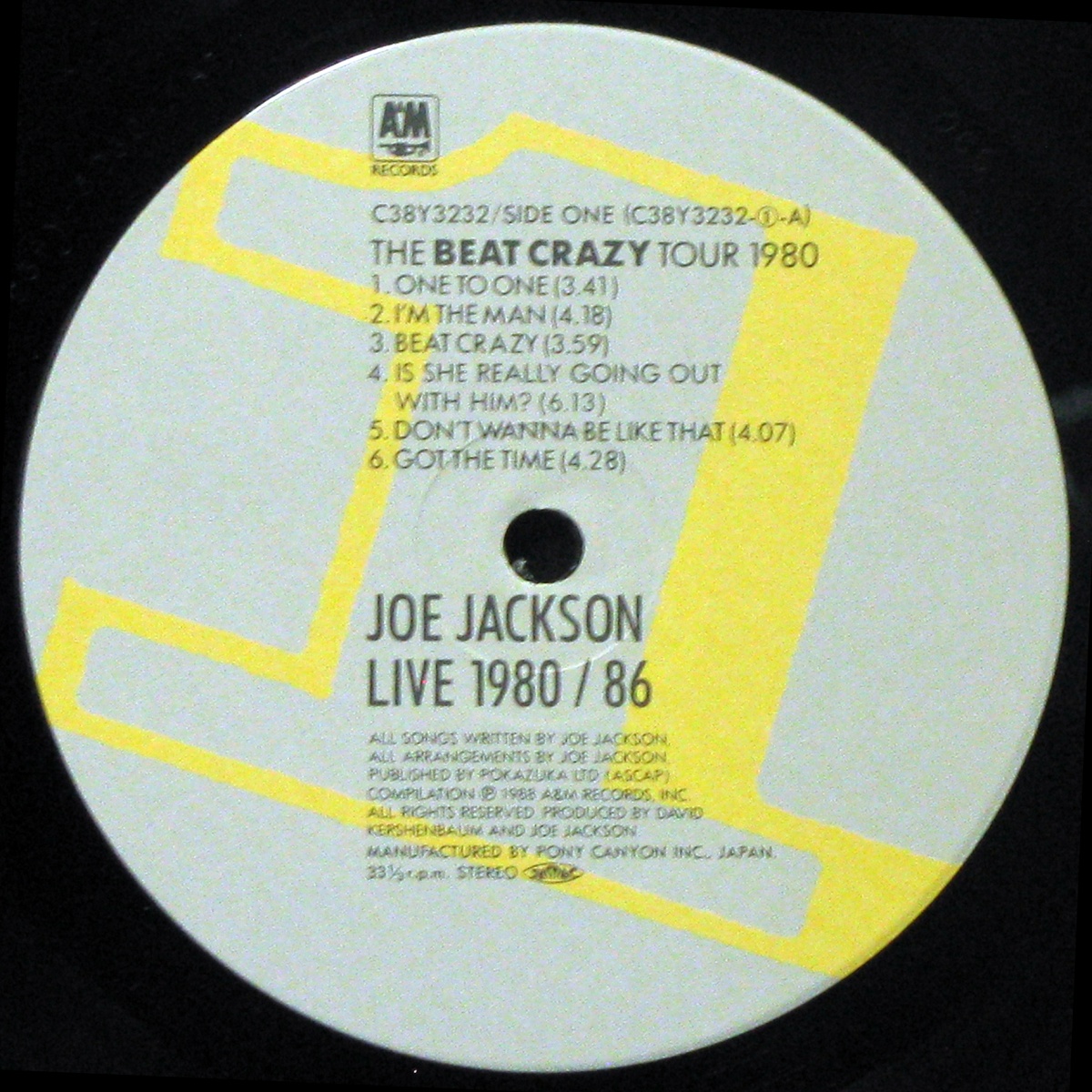 LP Joe Jackson — Live 1980 / 86 (2LP, + obi, + booklet) фото 3