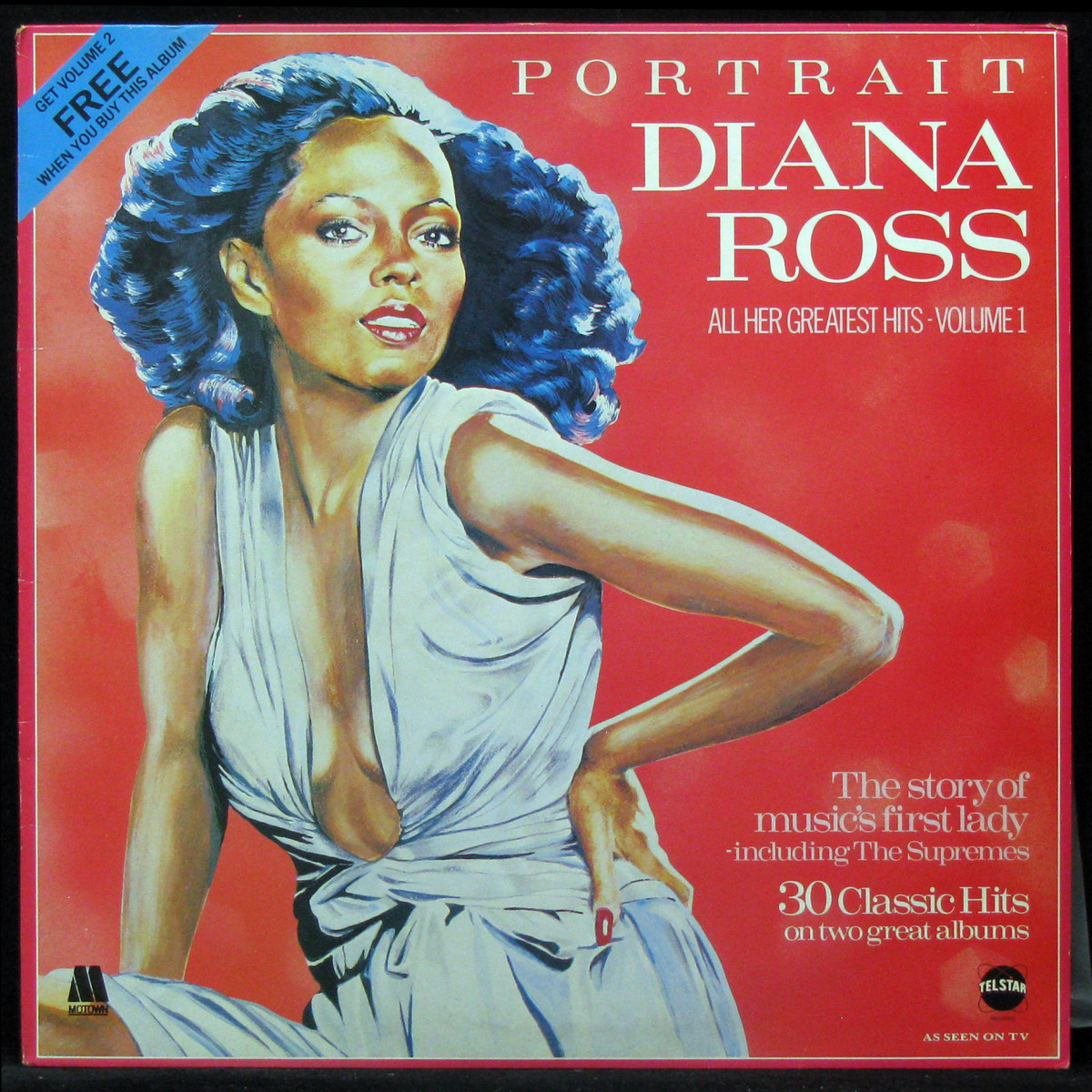 LP Diana Ross — Portrait (All Her Greatest Hits - Volume 1) фото