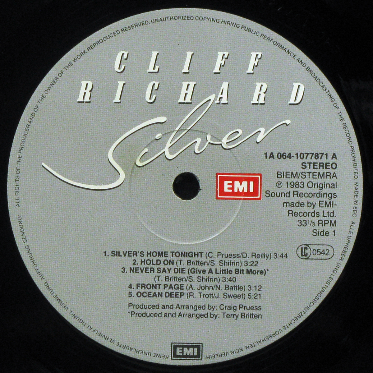 LP Cliff Richard — Silver фото 2