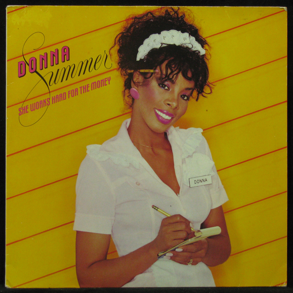 LP Donna Summer — She Works Hard For The Money фото