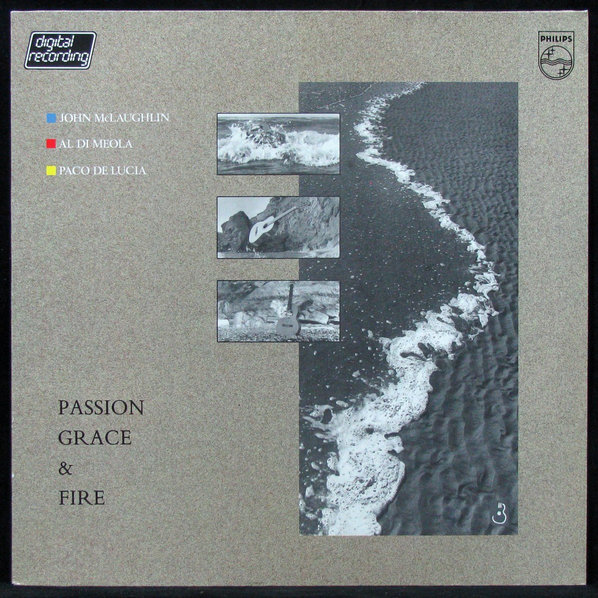 LP John McLaughlin / Al Di Meola / Paco De Lucia — Passion, Grace & Fire фото