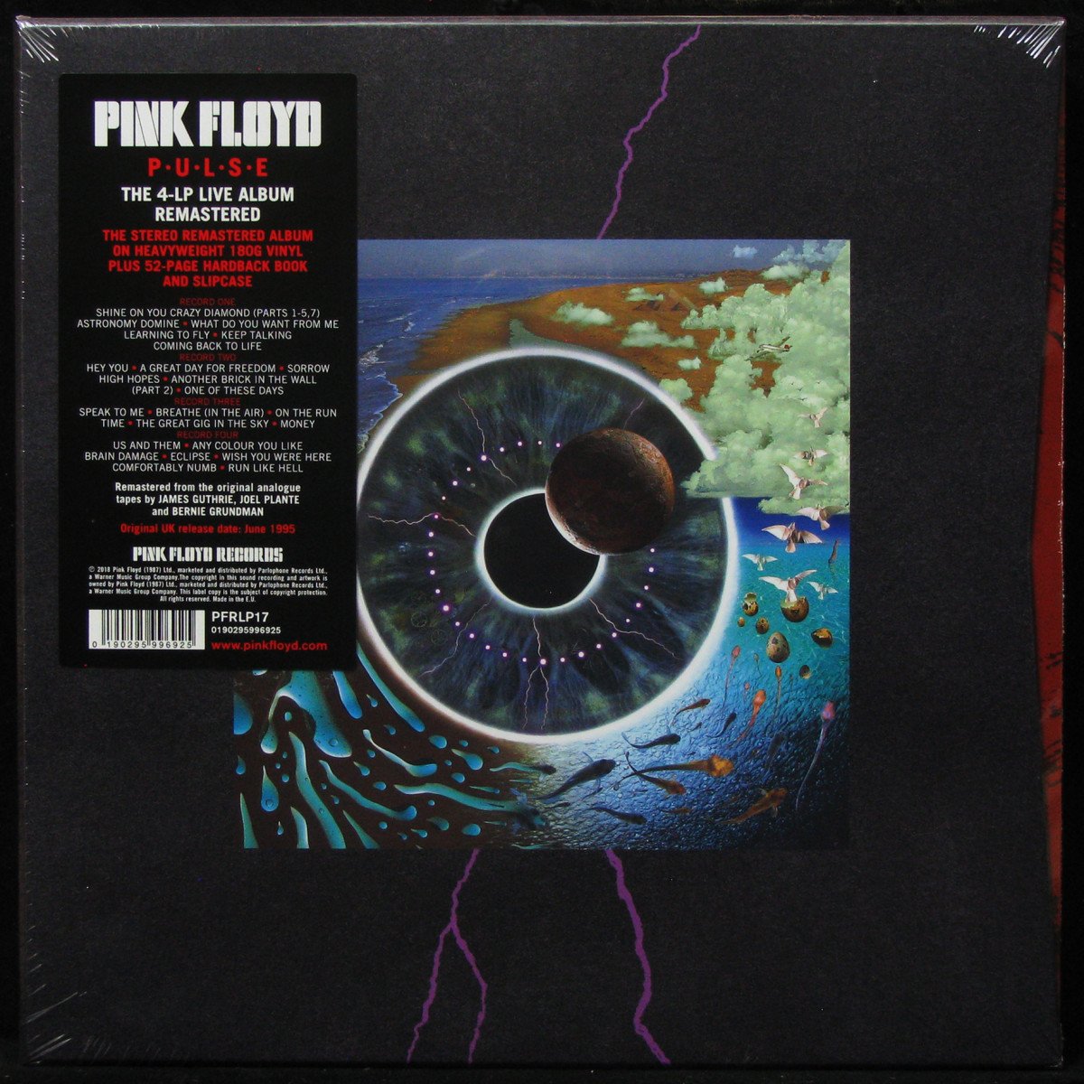 LP Pink Floyd — Pulse (4LP Box, + book) фото