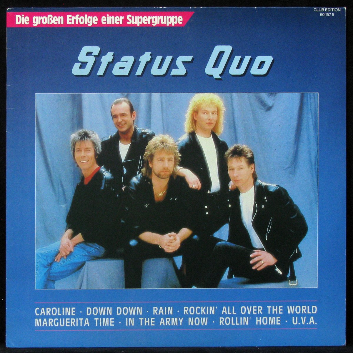 LP Status Quo — Die Großen Erfolge Einer Supergruppe (club edition) фото