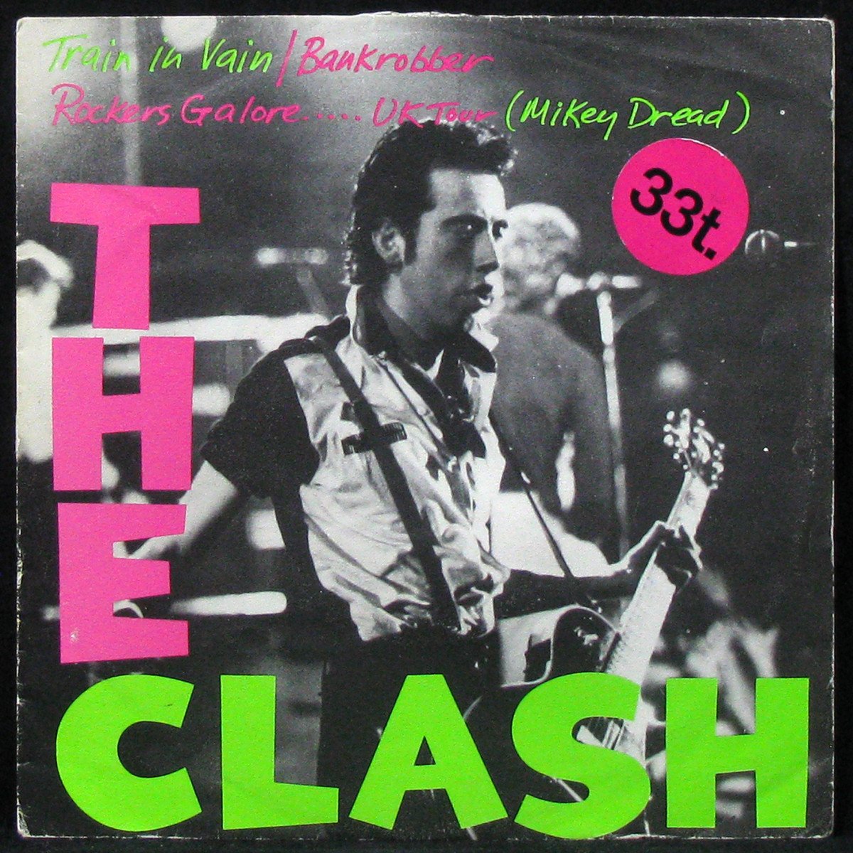 LP Clash — Train In Vain / Bankrobber (single) фото