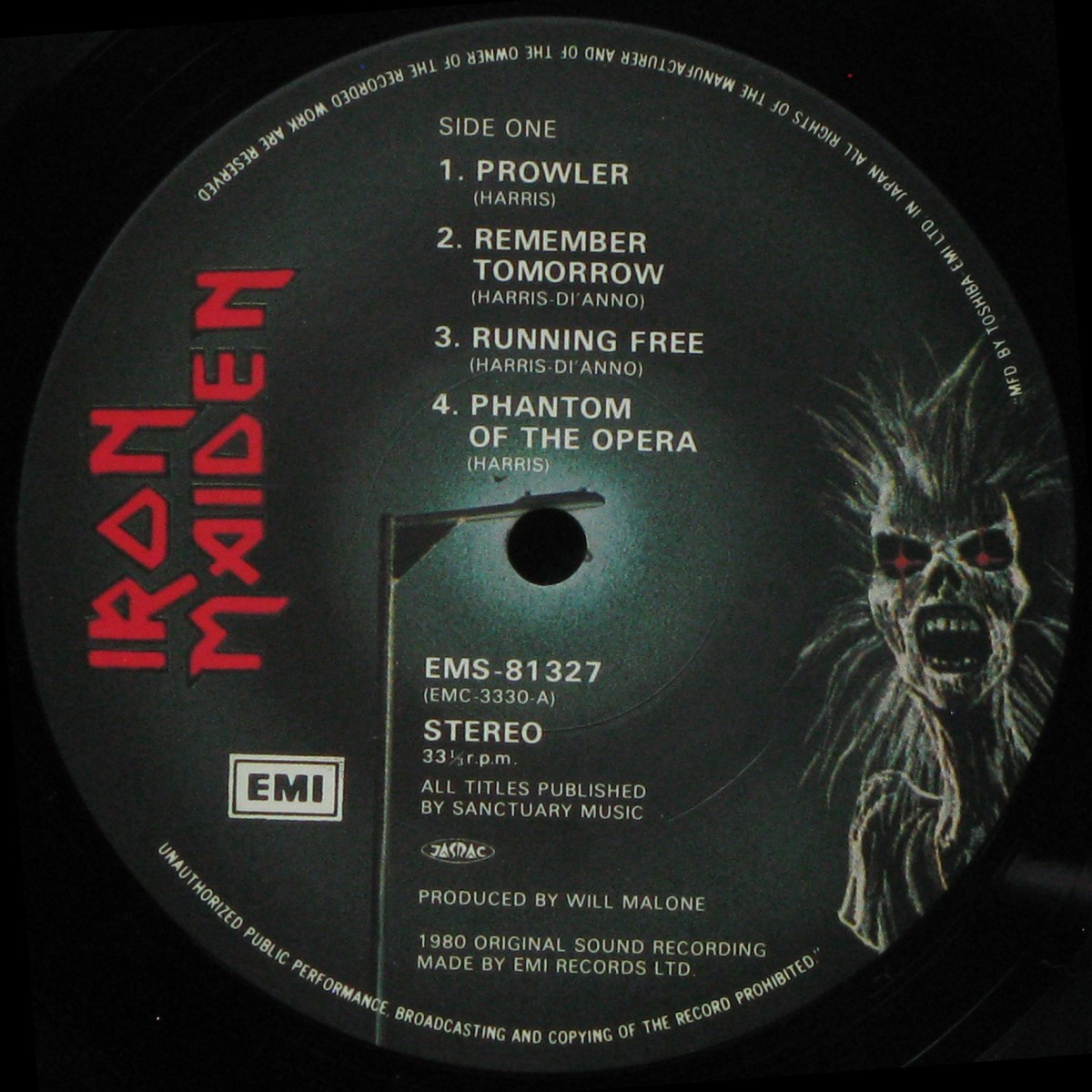 LP Iron Maiden — Iron Maiden фото 4