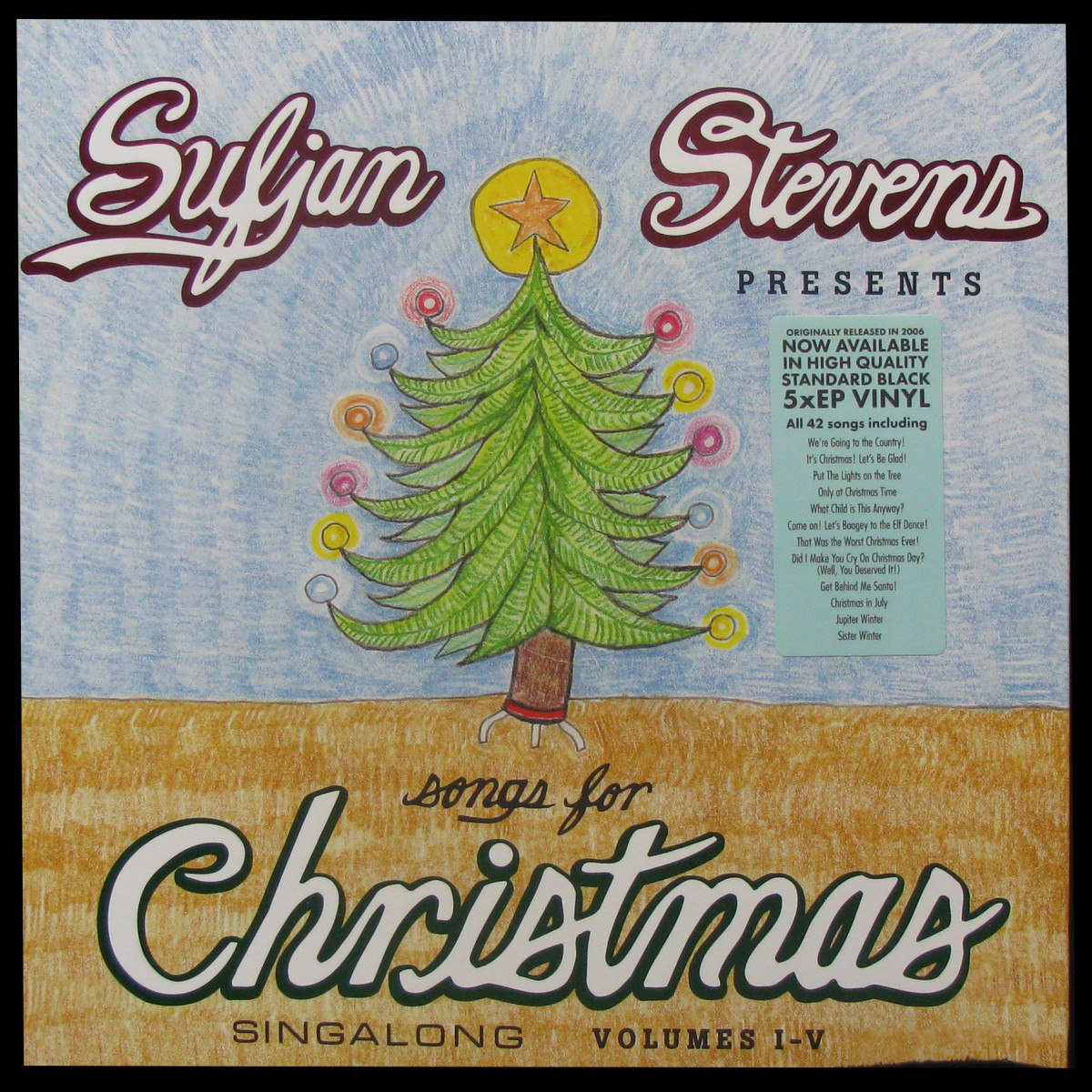 LP Sufjan Stevens — Songs For Christmas (5LP Box) фото