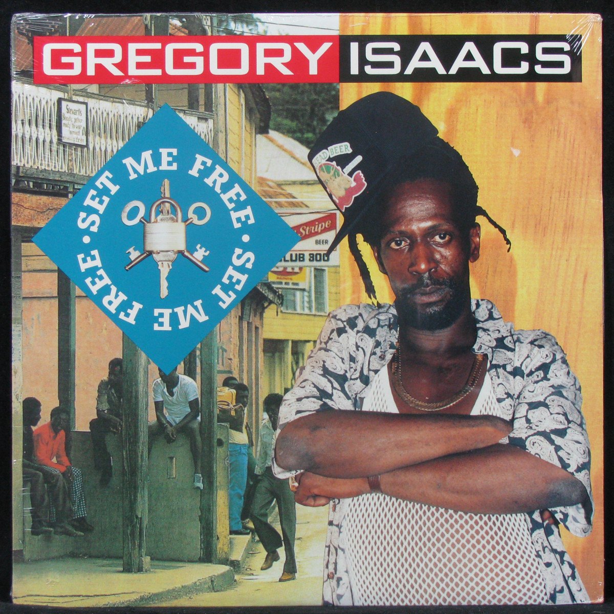 LP Gregory Isaacs — Set Me Free (sealed original) фото