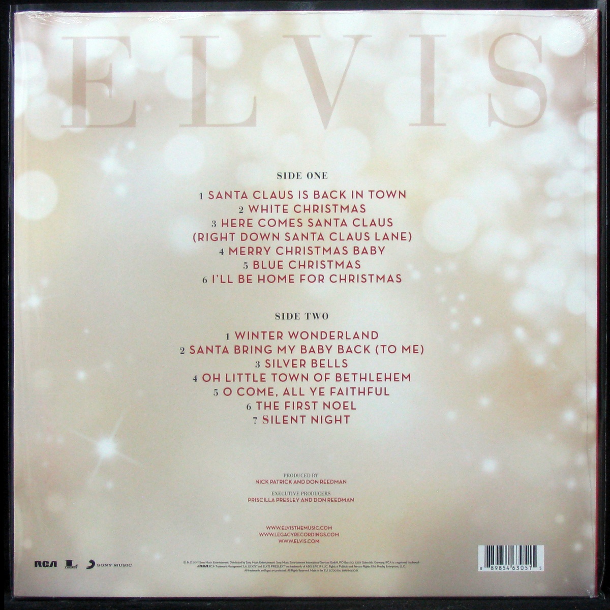 LP Elvis Presley / Royal Philharmonic Orchestra — Christmas With Elvis And The Royal Philharmonic Orchestra фото 2