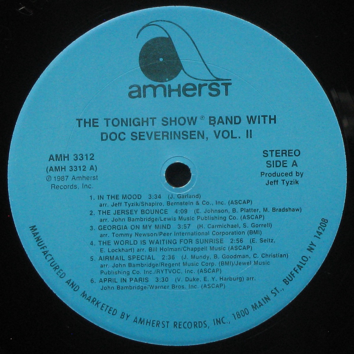 LP Tonight Show Band / Doc Severinsen — Tonight Show Band With Doc Severinsen. Vol. II фото 3