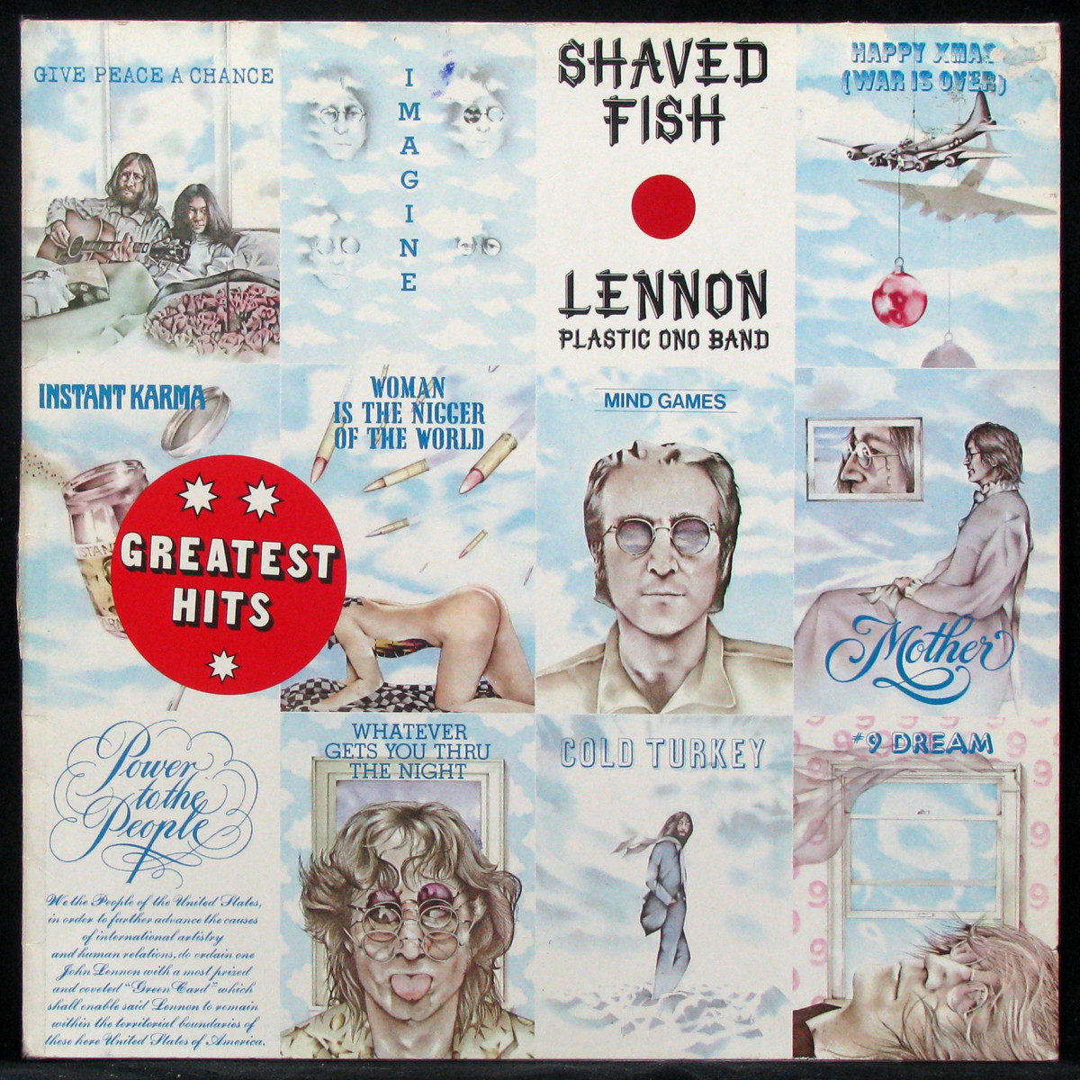 LP John Lennon — Shaved Fish фото
