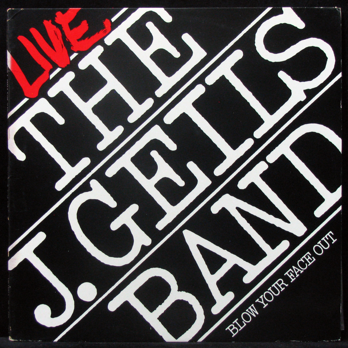 LP J. Geils Band — Live - Blow Your Face Out (2LP) фото