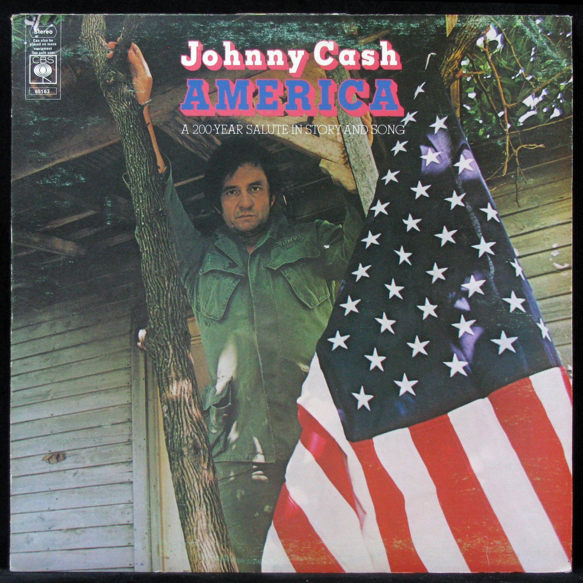 LP Johnny Cash — America - A 200-Year Salute In Story And Song фото