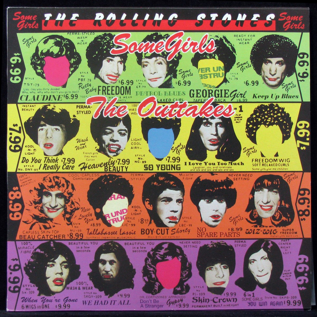 LP Rolling Stones — Some Girls (promo) фото