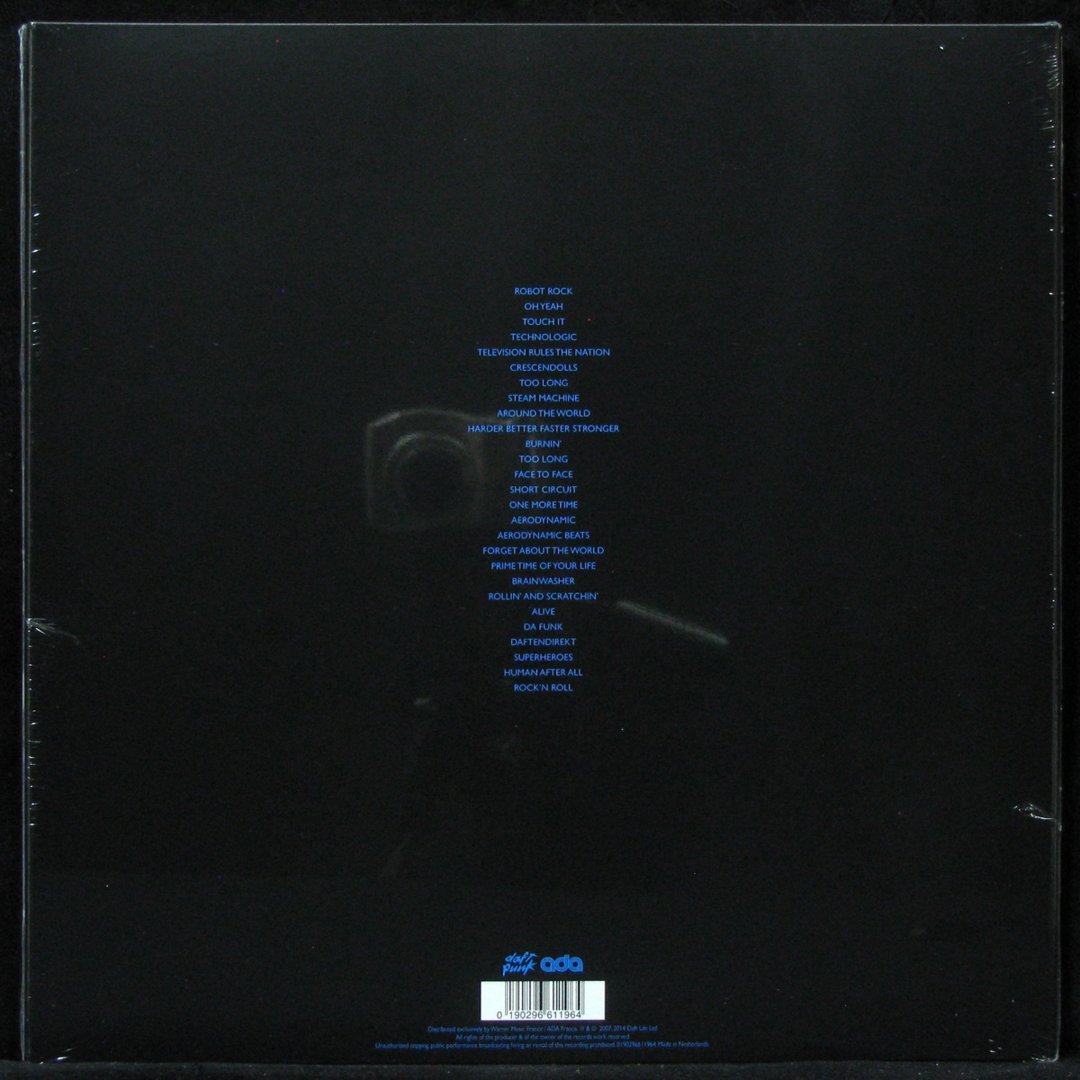 LP Daft Punk — Alive 2007 (2LP) фото 2
