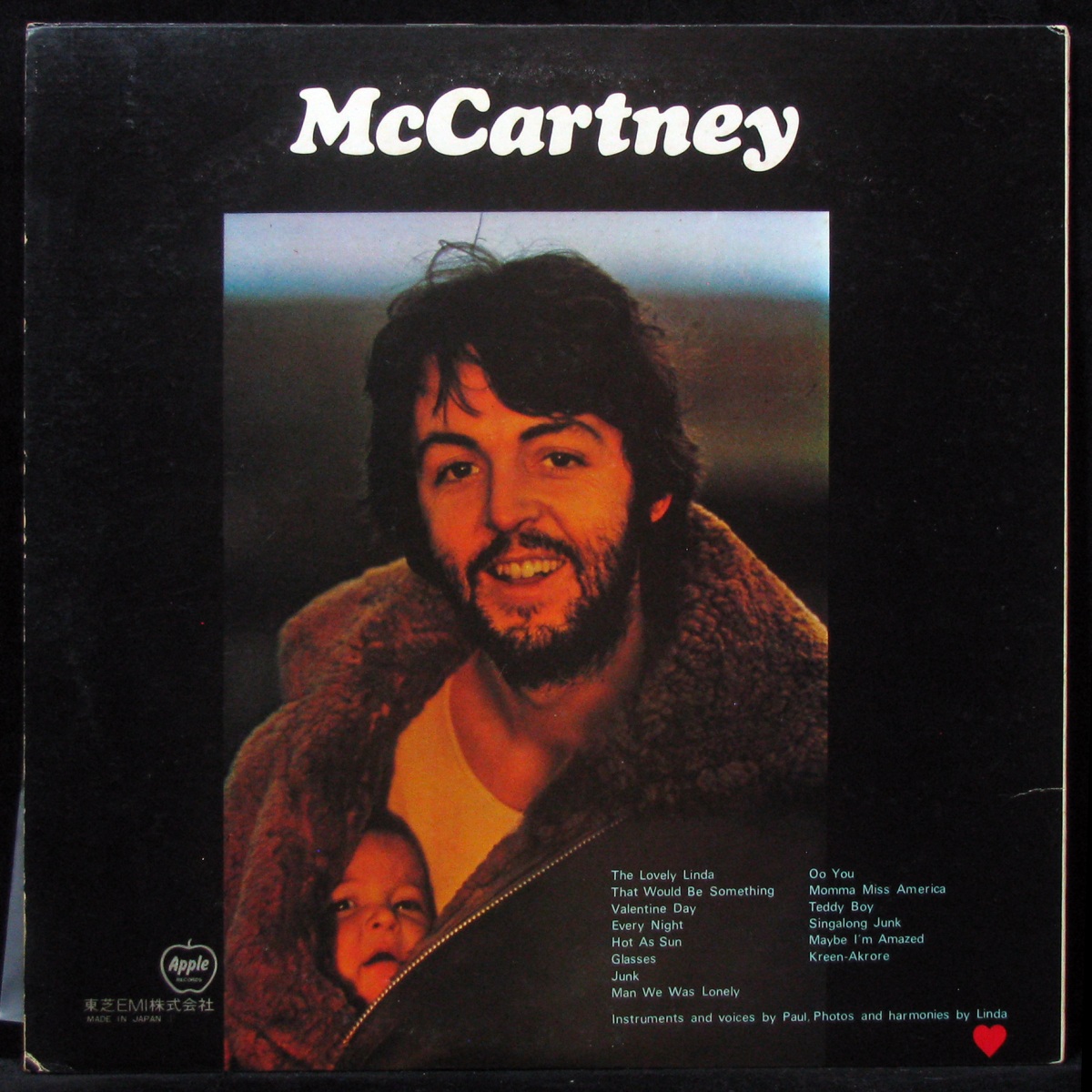 LP Paul McCartney — McCartney фото 2