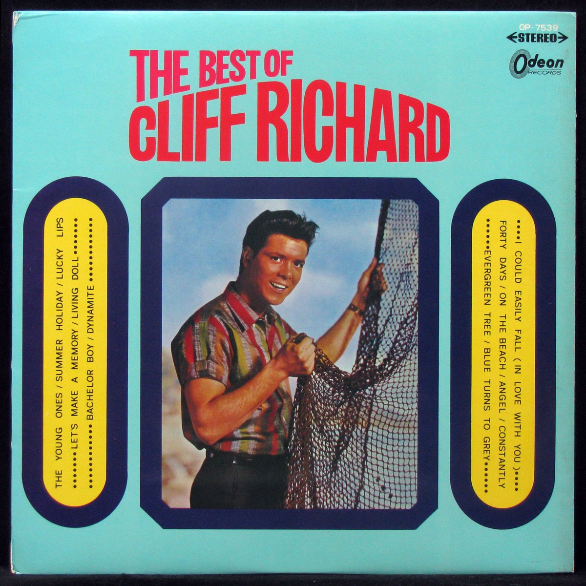 LP Cliff Richard — Best Of Cliff Richard (coloured vinyl) фото