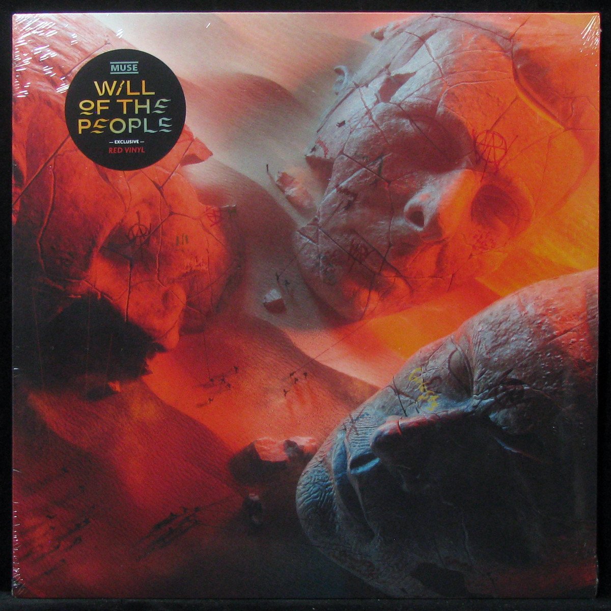 LP Muse — Will Of The People (red opaque vinyl) фото