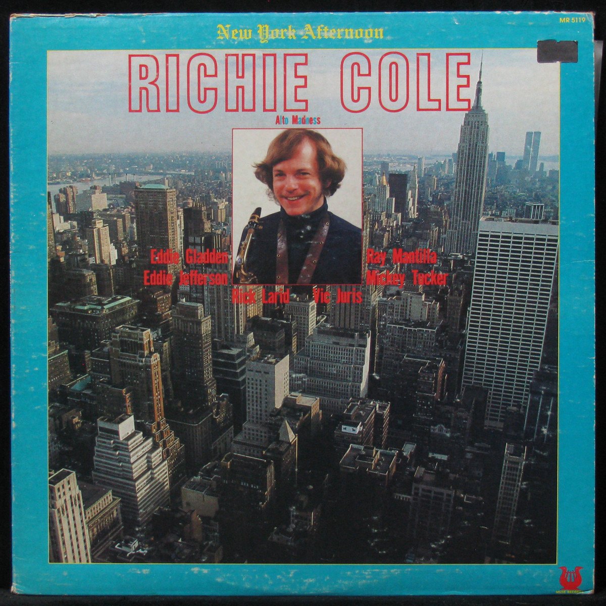 LP Richie Cole — New York Afternoon (Alto Madness) фото