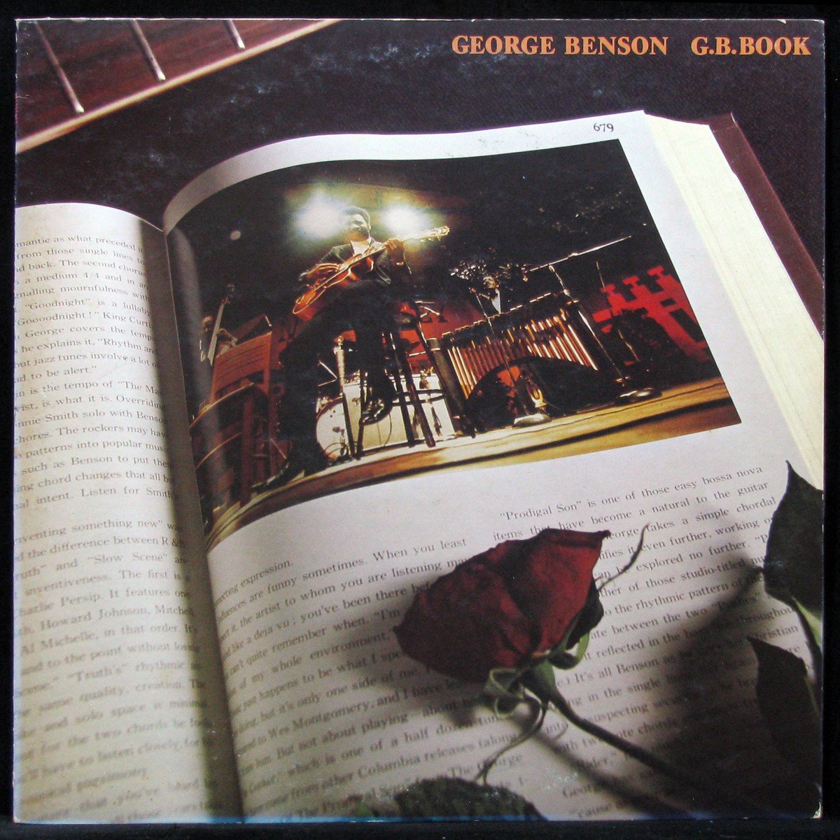 LP George Benson — G.B. Book фото