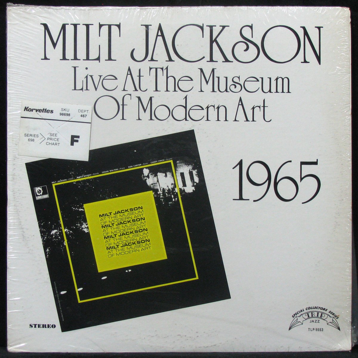 LP Milt Jackson — Live At The Museum Of Modern Art фото