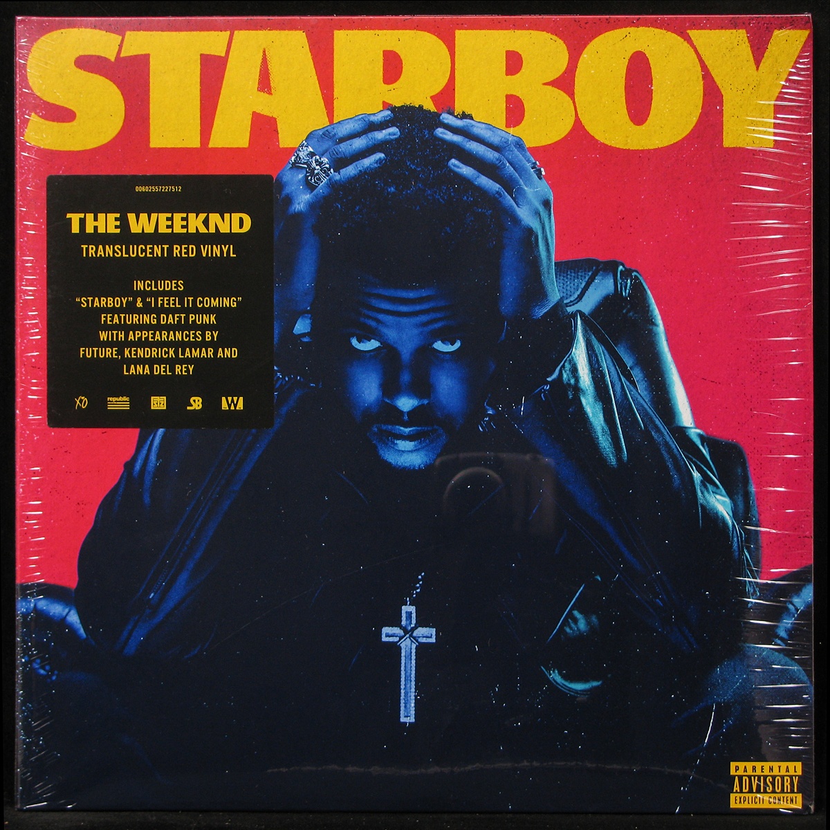 LP Weeknd — Starboy (2LP, coloured vinyl) фото