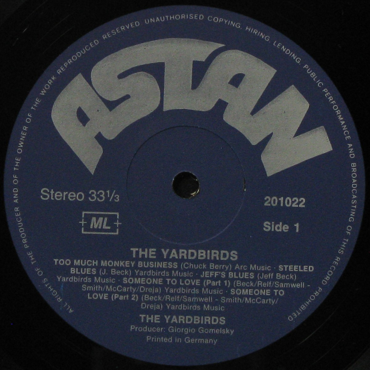 LP Yardbirds — Shapes Of Things фото 2