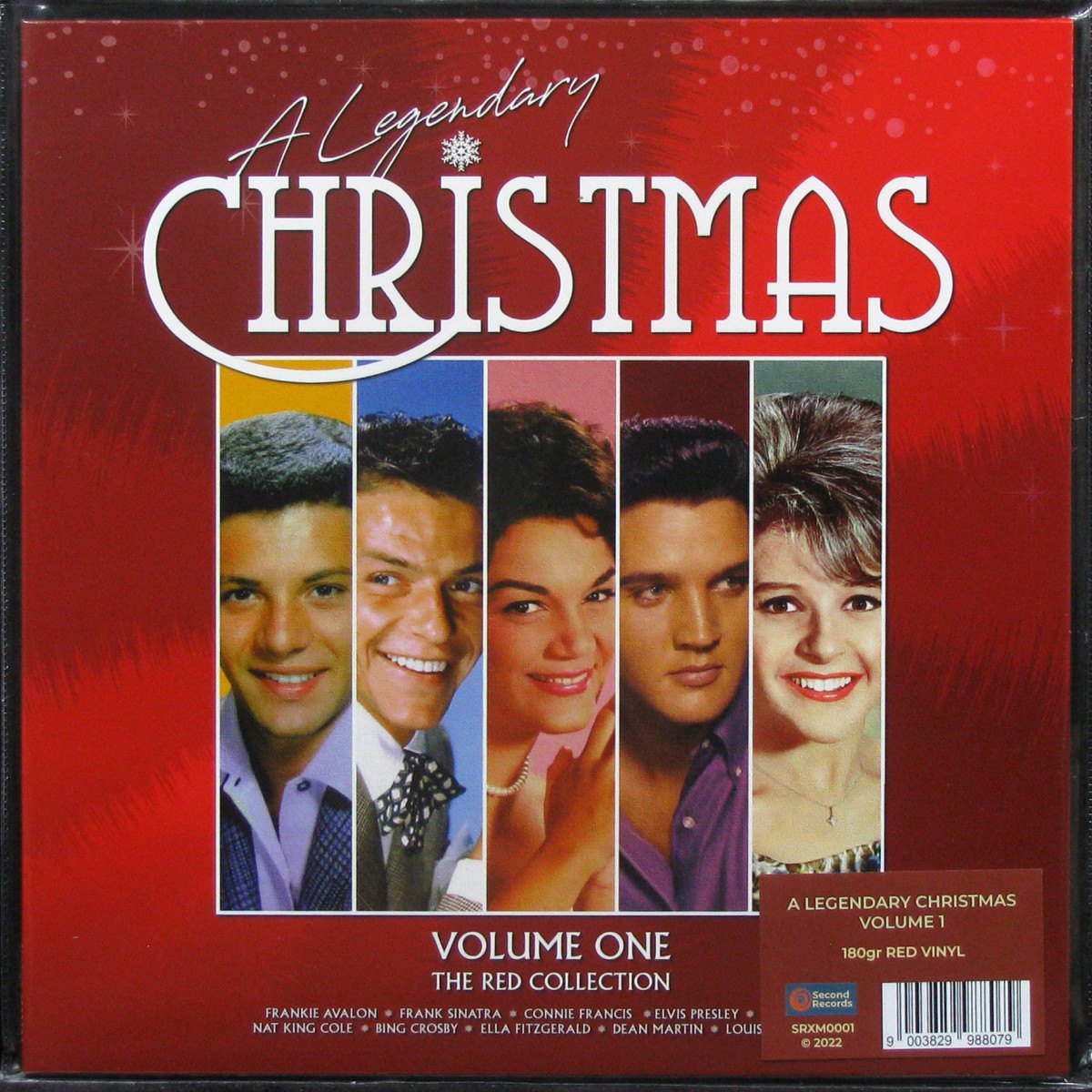 LP V/A — A Legendary Christmas - Volume One - The Red Collection (coloured vinyl) фото