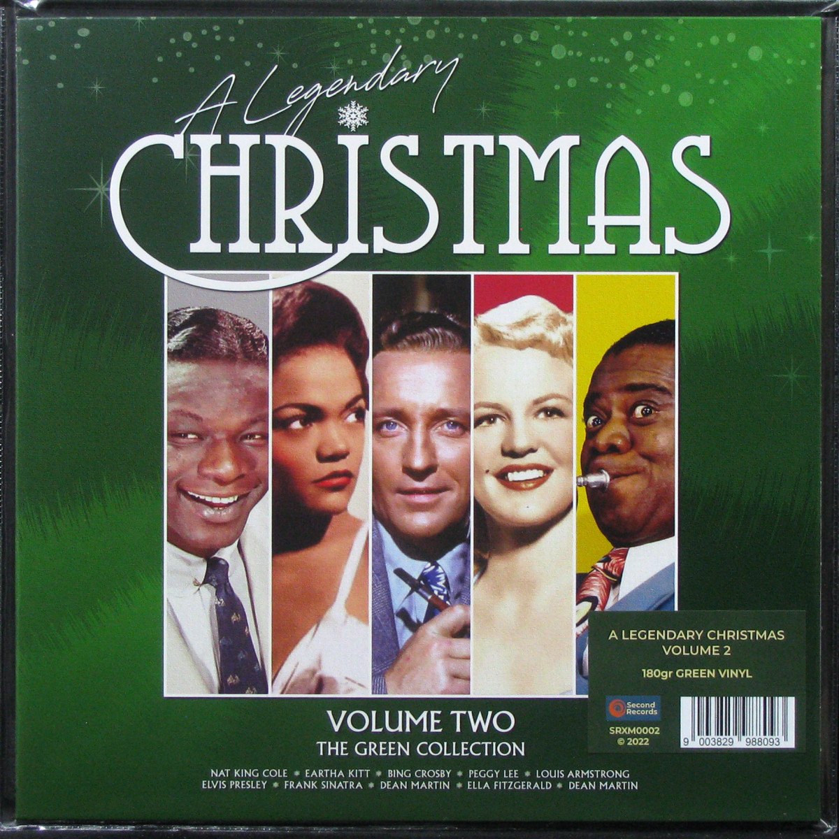 LP V/A — A Legendary Christmas - Volume Two - The Green Collection (coloured vinyl) фото
