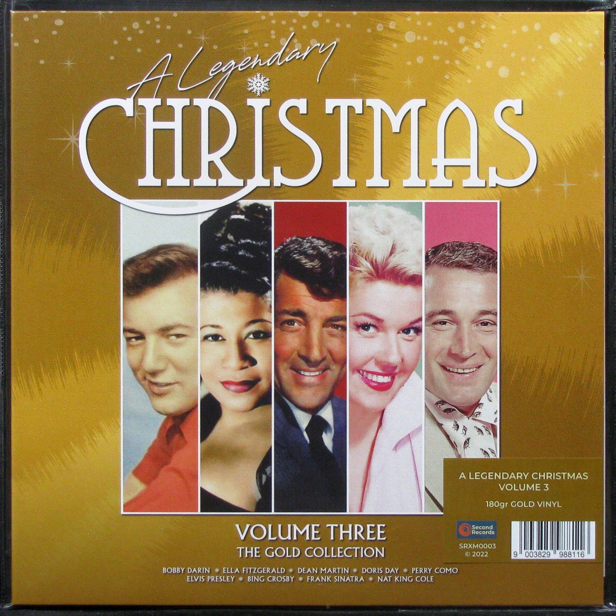 LP V/A — A Legendary Christmas - Volume Three - The Gold Collection (coloured vinyl) фото