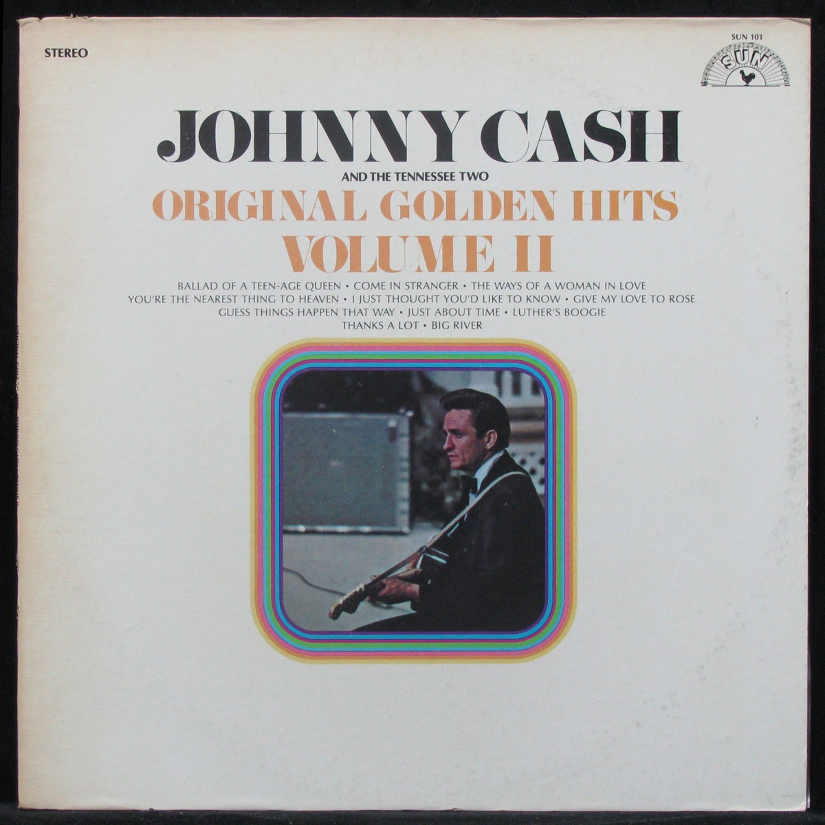 LP Johnny Cash — Original Golden Hits Volume II фото