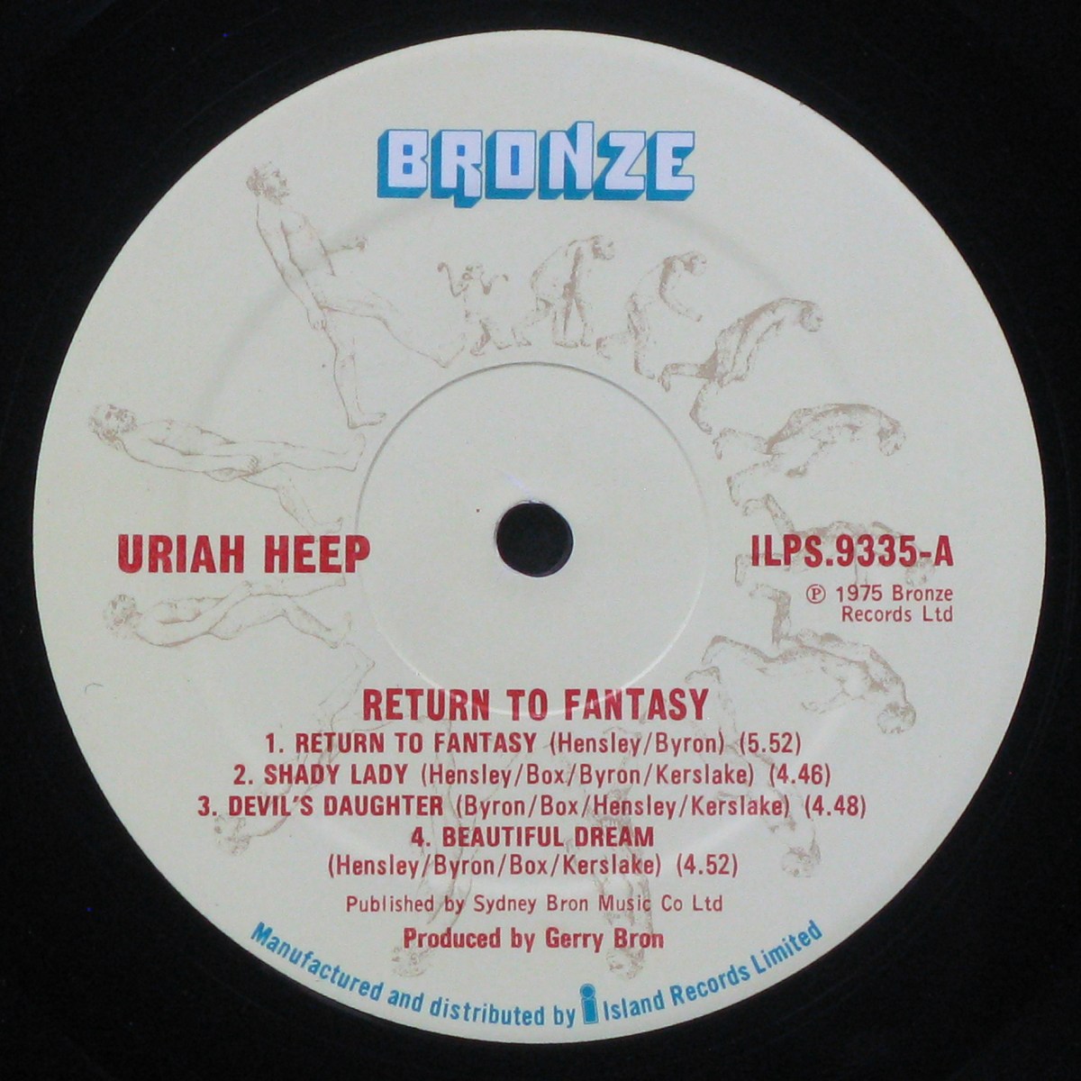 LP Uriah Heep — Return To Fantasy фото 3