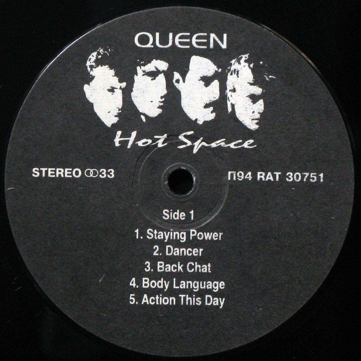 LP Queen — Hot Space фото 2