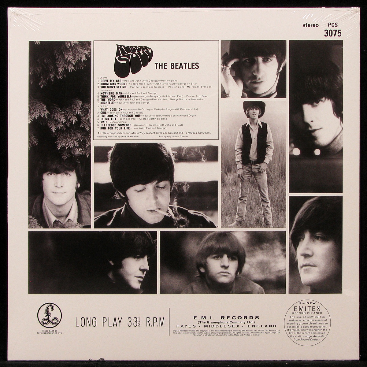 LP Beatles — Rubber Soul фото 2