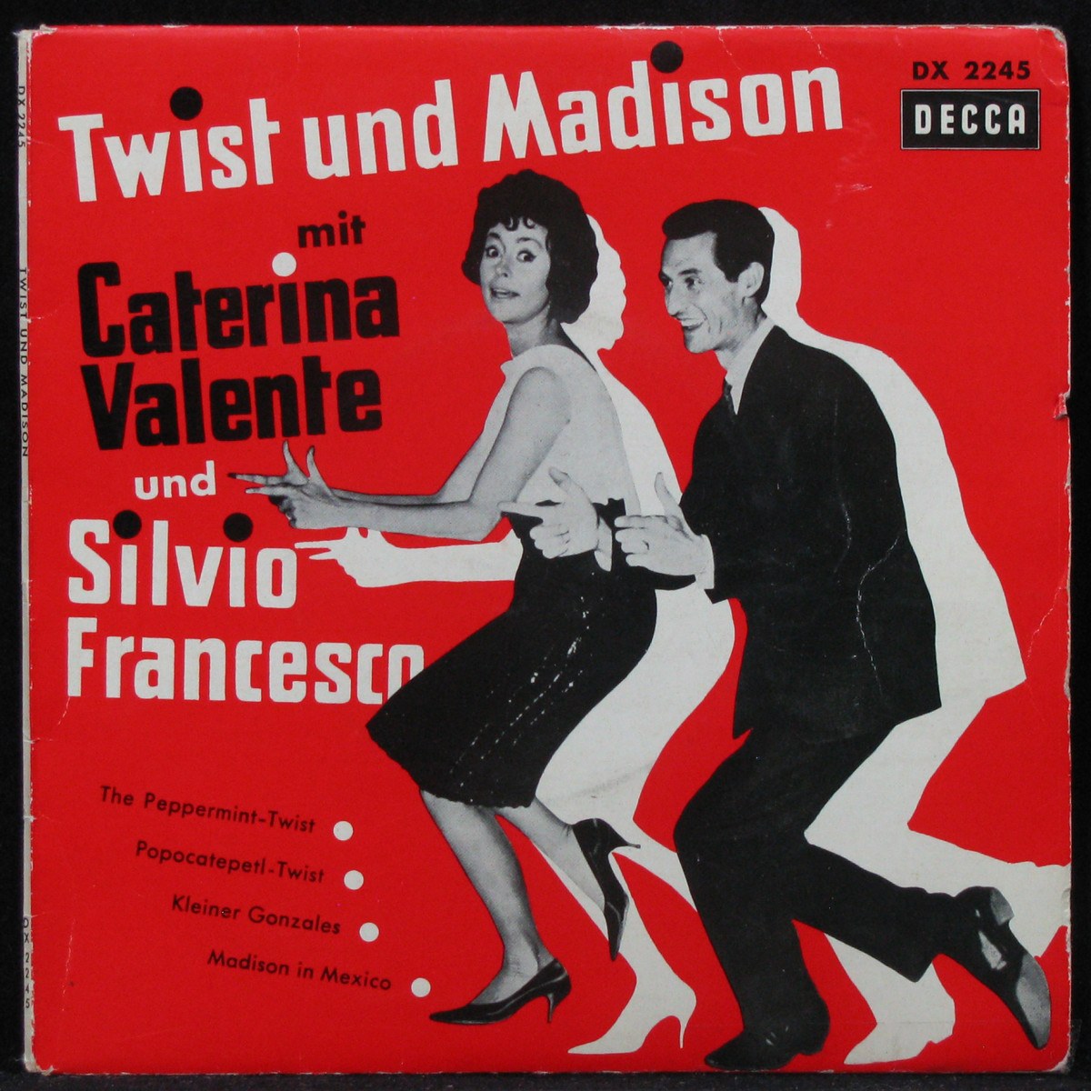 LP Caterina Valente Und Silvio Francesco — Twist Und Madison (single, mono) фото