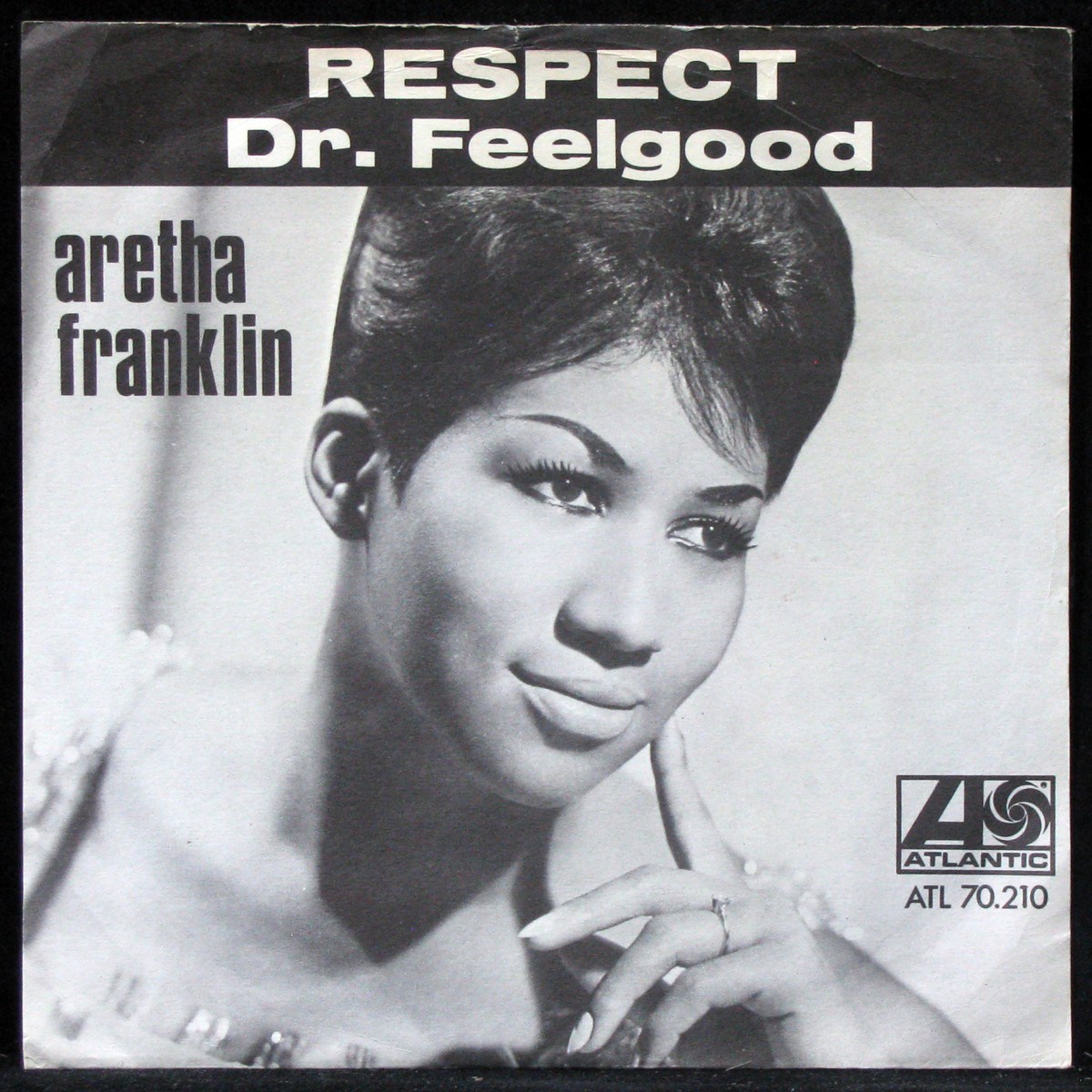 LP Aretha Franklin — Respect / Dr.Feelgood (single) фото