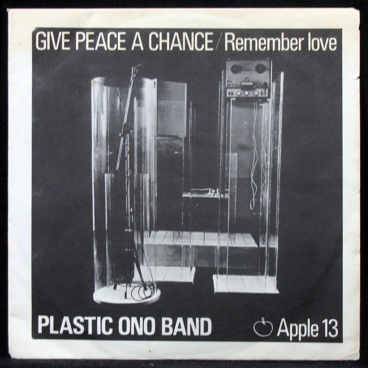 LP Plastic Ono Band — Give Peace A Chance / Remember Love (single) фото